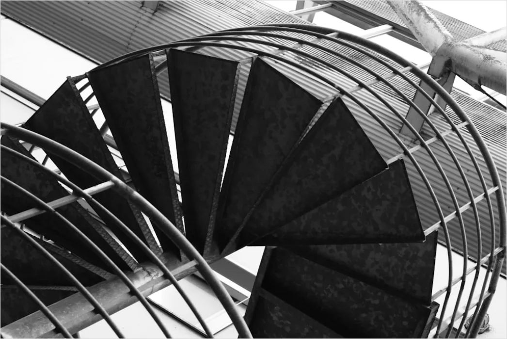 Wendeltreppe Im Loft Industrial Foto 9187