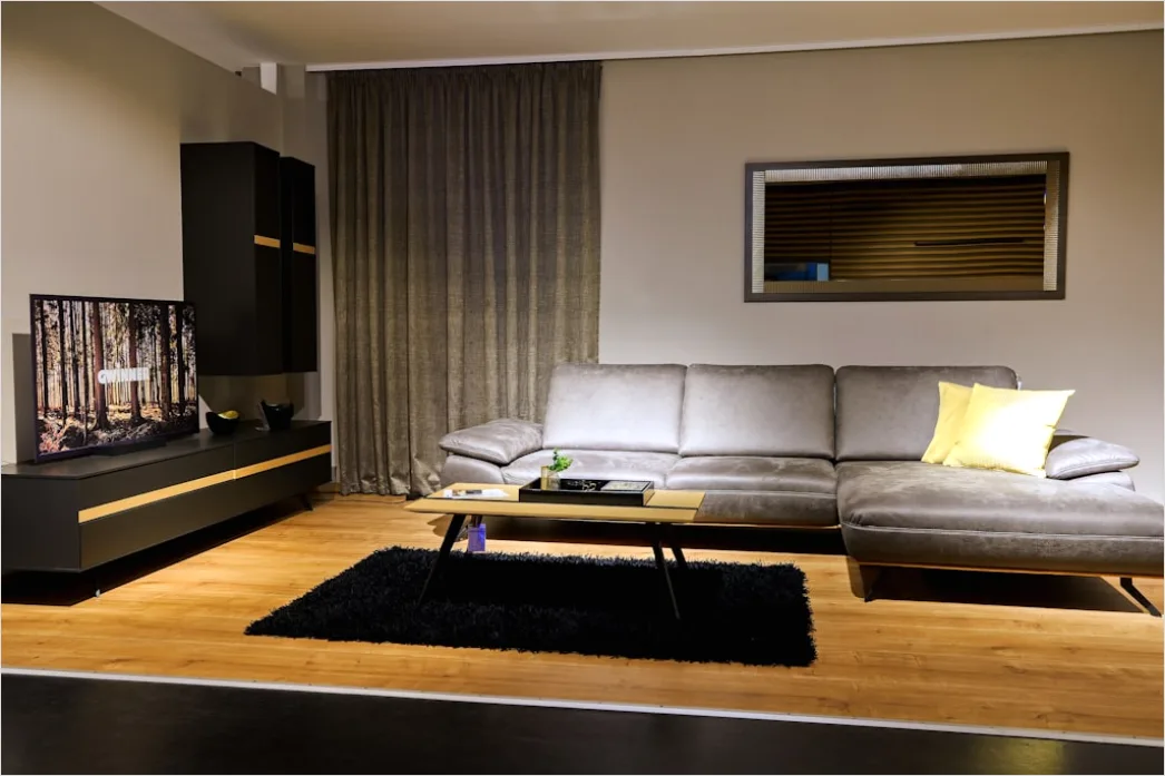 Wohnzimmer Mit Indirekter Beleuchtung Led Foto 8a98