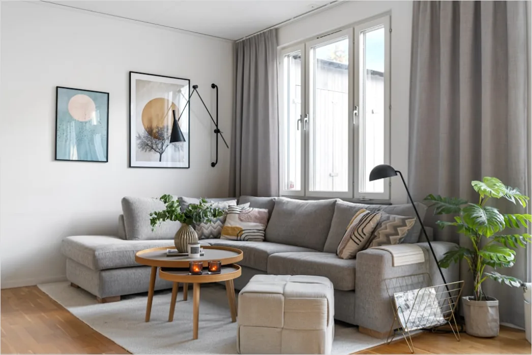 Detail Wohnzimmer Mit Modulsofa Flexible Anordnung Foto Number 11
