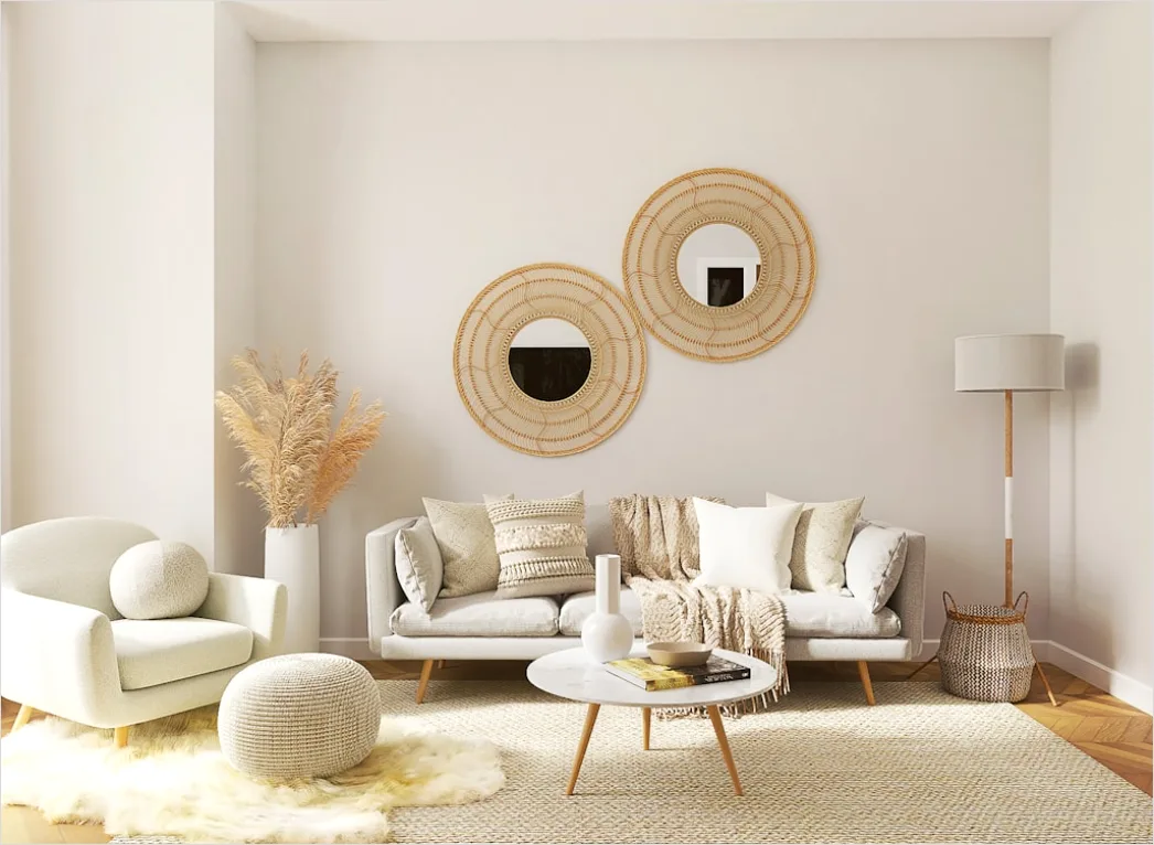 Wohnzimmer Teppich Layering Trend Foto Ebf1