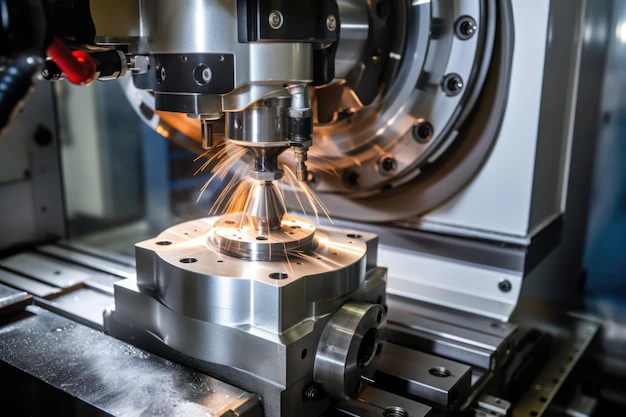 Cnc Technik Fuer Maschinenbau Foto