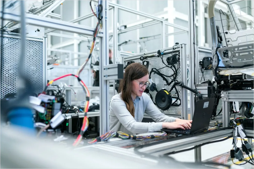 Datenanalyse In Der Industriellen Fertigung Foto Bc32