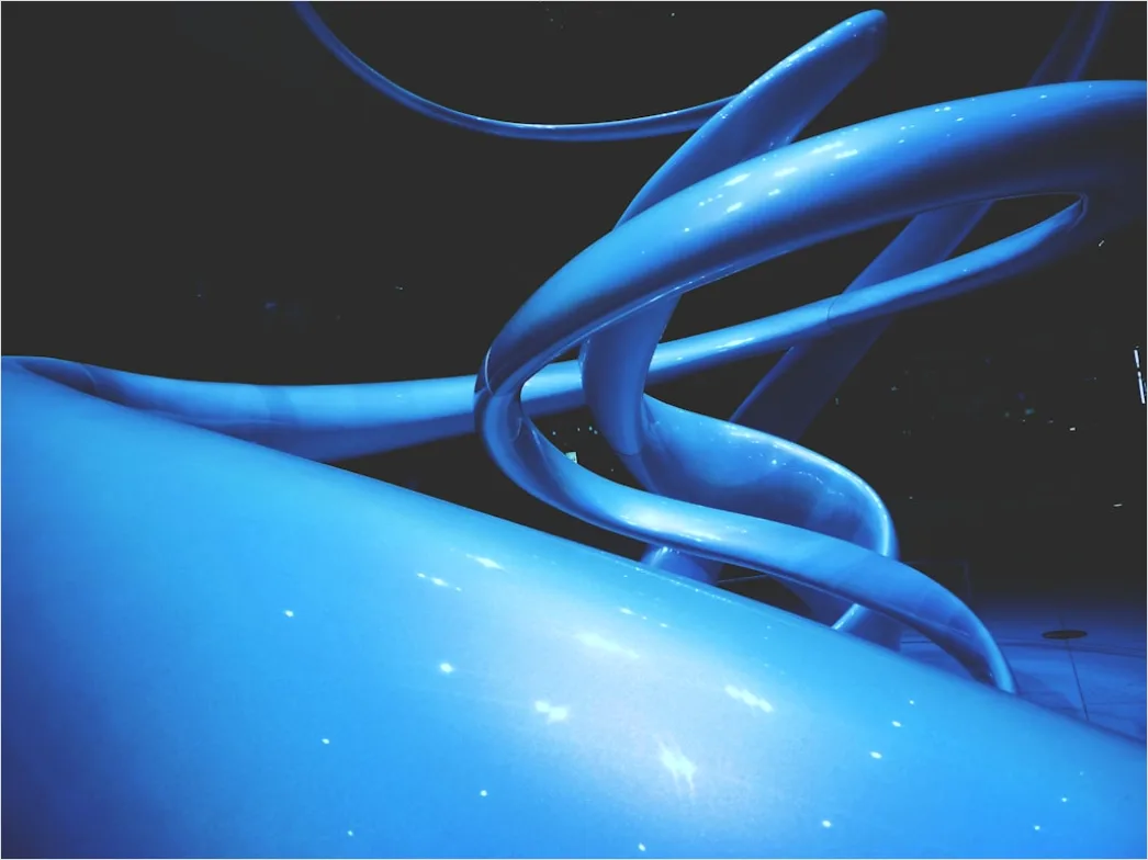 Detail Dna Struktur Blau Abstrakte Illustration Number 8