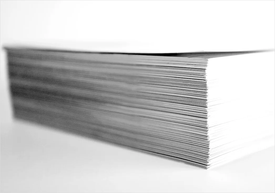 Druckerpapier Arbeitsblatt Stapel Im Buero Foto 8264