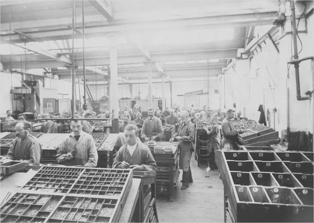 Industrielle Fertigung In Deutscher Fabrik Foto A7df
