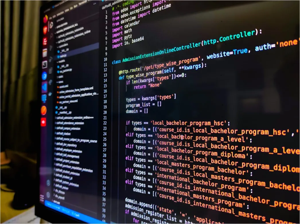 Industrielle Software Auf Computerbildschirm Foto 46c3