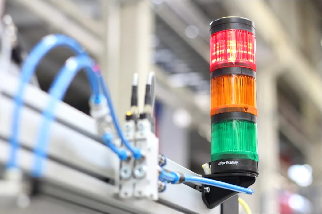 Intelligente Produktion Mit Sensoren Foto 5047