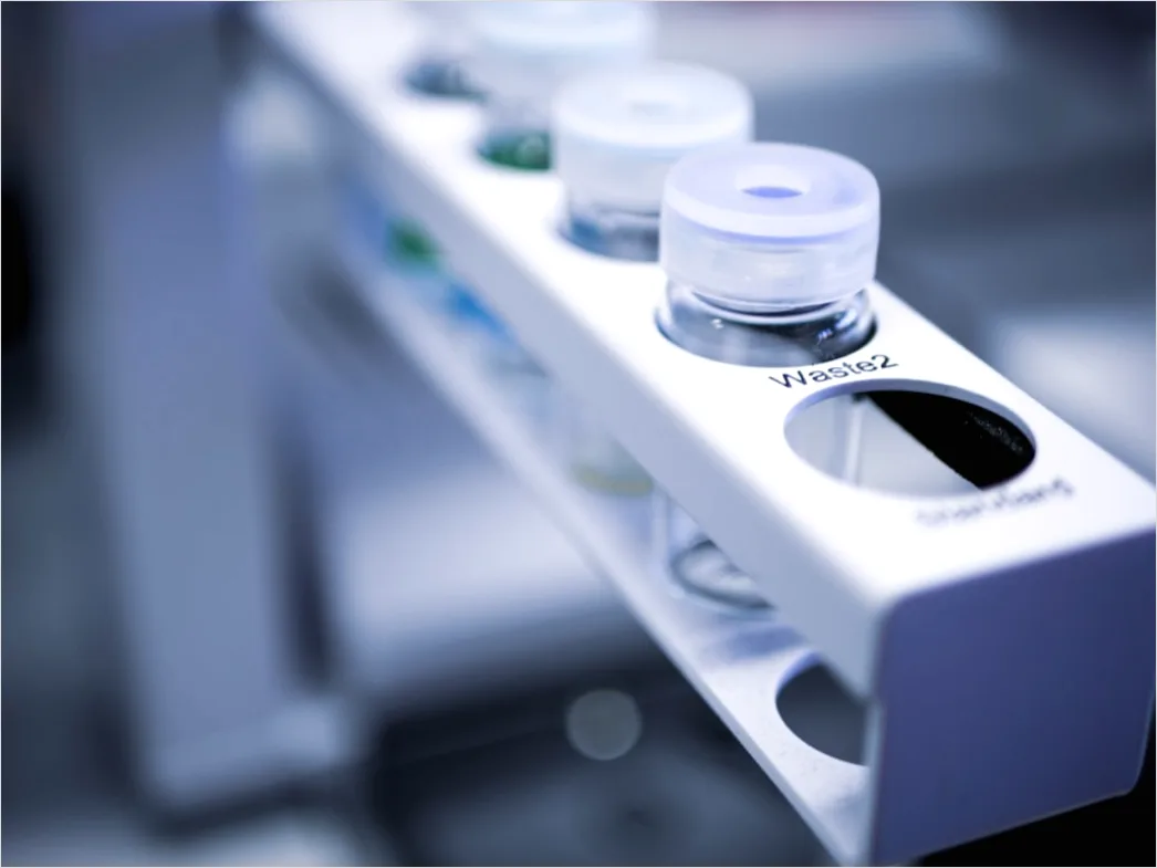 Laboranalyse Von Biologischen Proben Foto