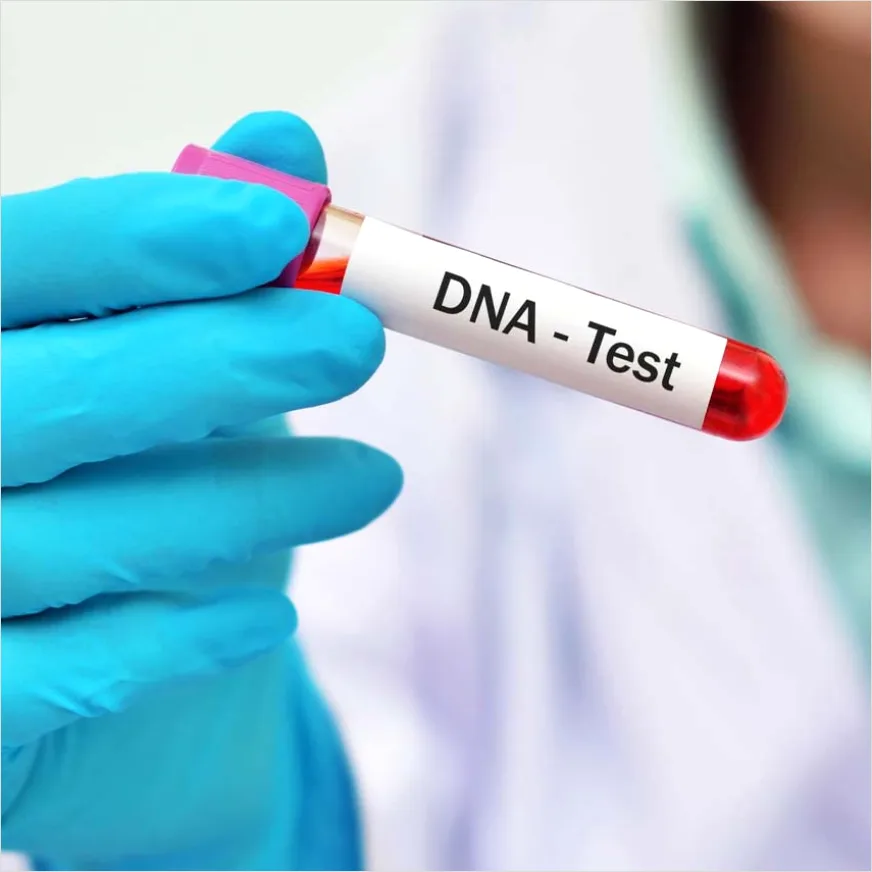 Laborprobe Fuer Dna Untersuchung Foto