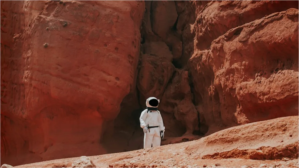 Mars Oberflaeche Raumfahrtforschung Bild