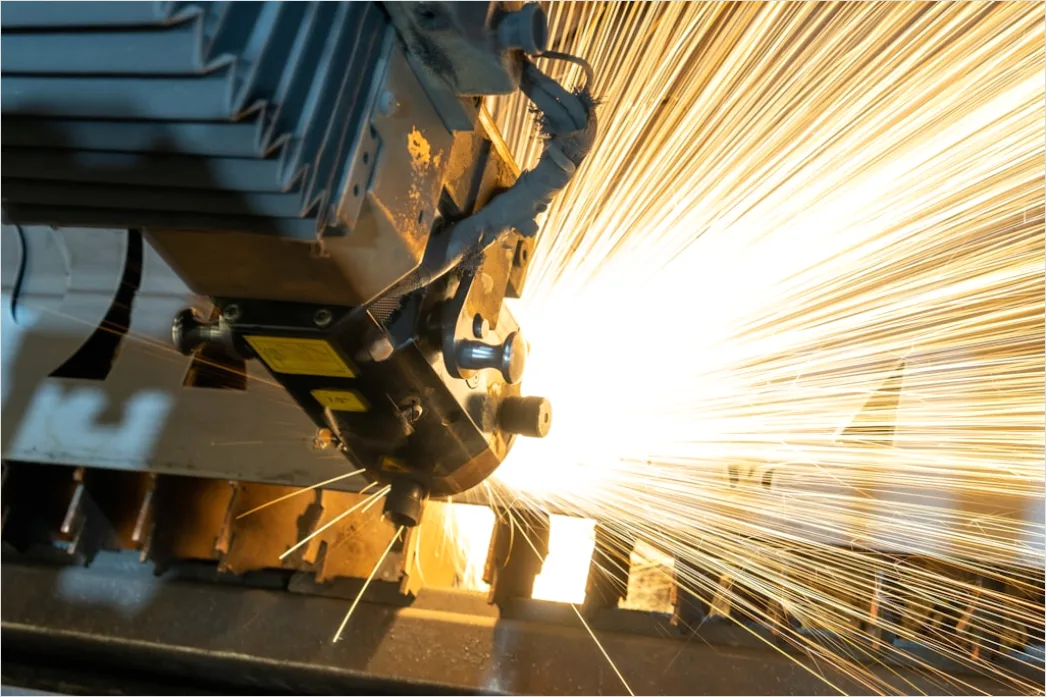 Metallindustrie Mit Grossen Maschinen Foto F216
