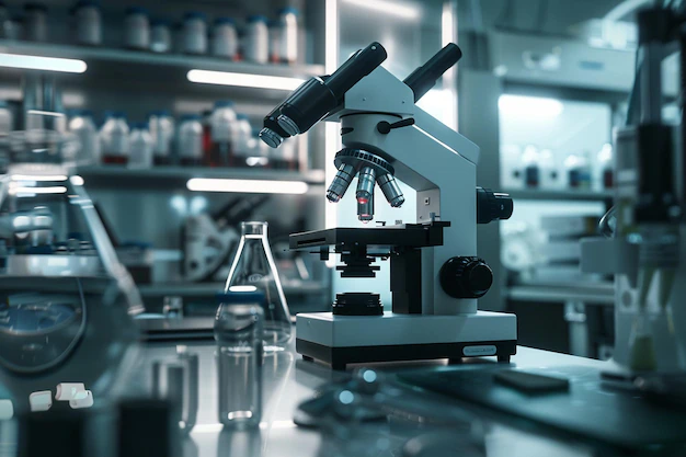 Nanotechnologie Labor Mit Praezisionsgeraet Foto
