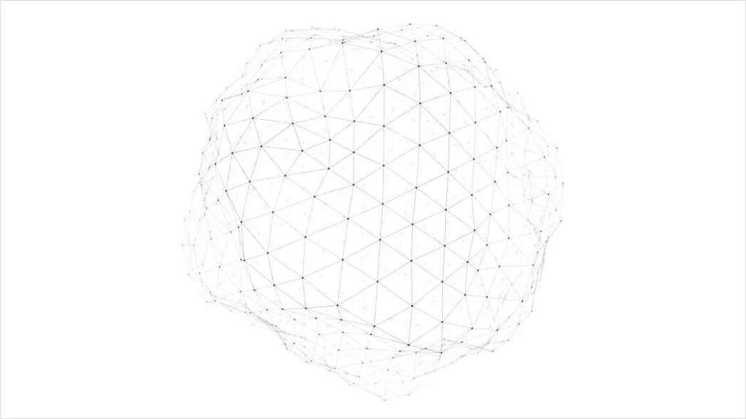 Neuronen Netzwerk Abstrakte Visualisierung Bild 4b4d