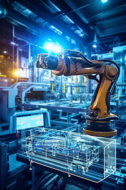 Produktionstechnologie In Moderner Industrie Foto