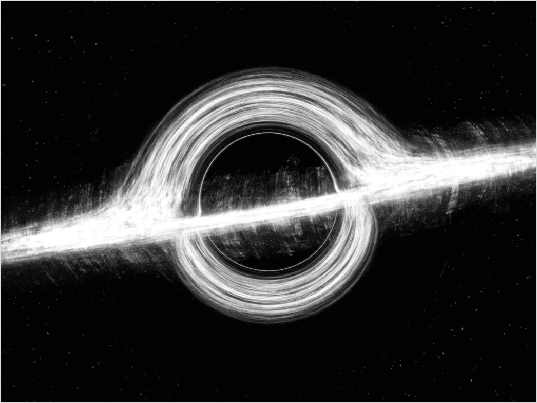 Detail Schwarzes Loch Wissenschaftliche Visualisierung Bild Number 14