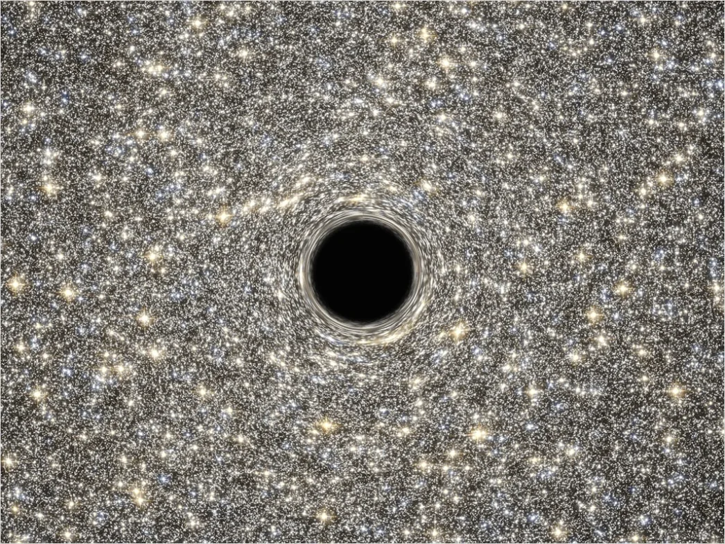Detail Schwarzes Loch Wissenschaftliche Visualisierung Bild Number 18