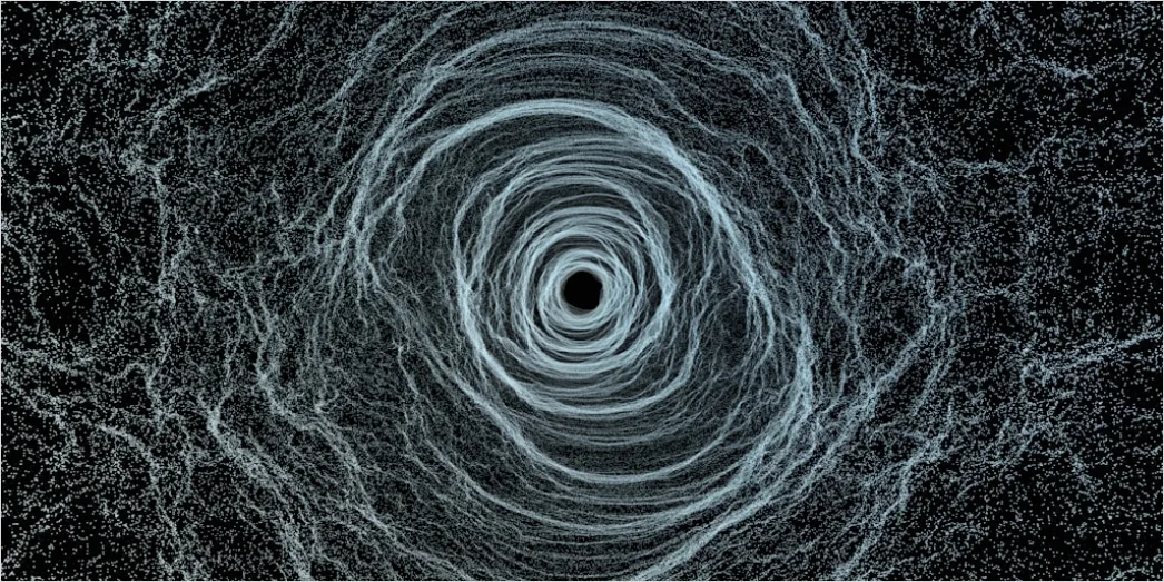Detail Schwarzes Loch Wissenschaftliche Visualisierung Bild Number 6
