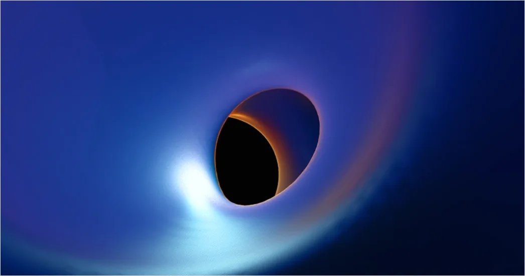 Detail Schwarzes Loch Wissenschaftliche Visualisierung Bild Number 8
