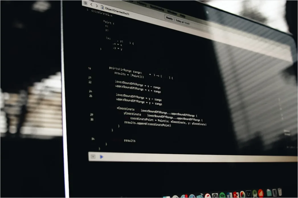 Statistik Software Auf Computerbildschirm Foto 9b48