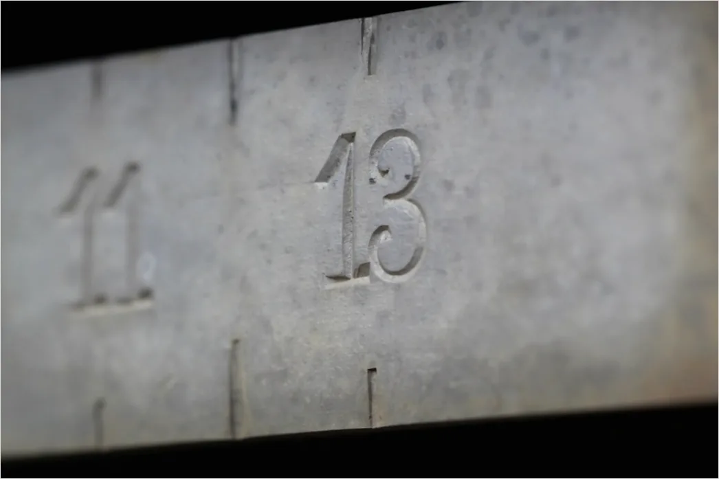 Stempel Datum Auf Arbeitsblatt Nahaufnahme Foto E377