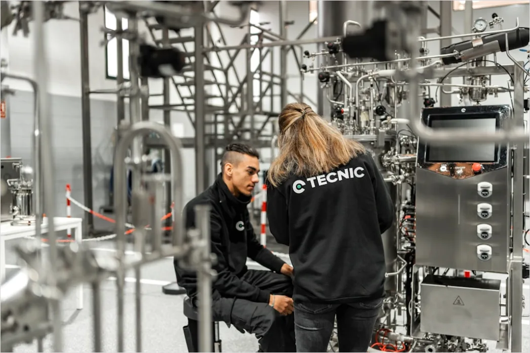 Technische Anlage In Moderner Fabrik Foto 1d51