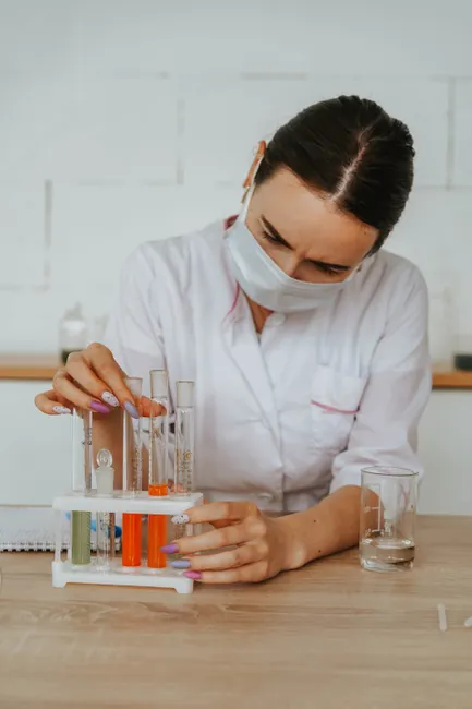 Wissenschaftliche Studie Im Labor Durchfuehren Foto 3457
