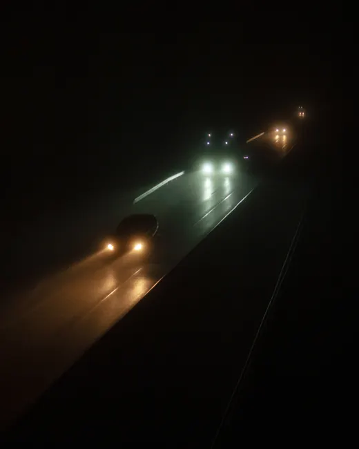 Detail Autobahn Im Winter Mit Auto Bild Number 2