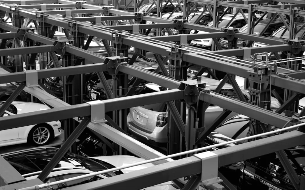 Autofabrik Mit Automatisierter Fertigung Foto 38c1