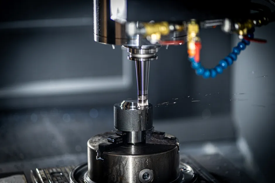 Automatische Cnc Bearbeitung In Fabrik Foto C9fd