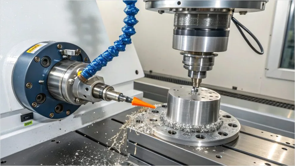 Automatisierte Cnc Produktion Foto 4065