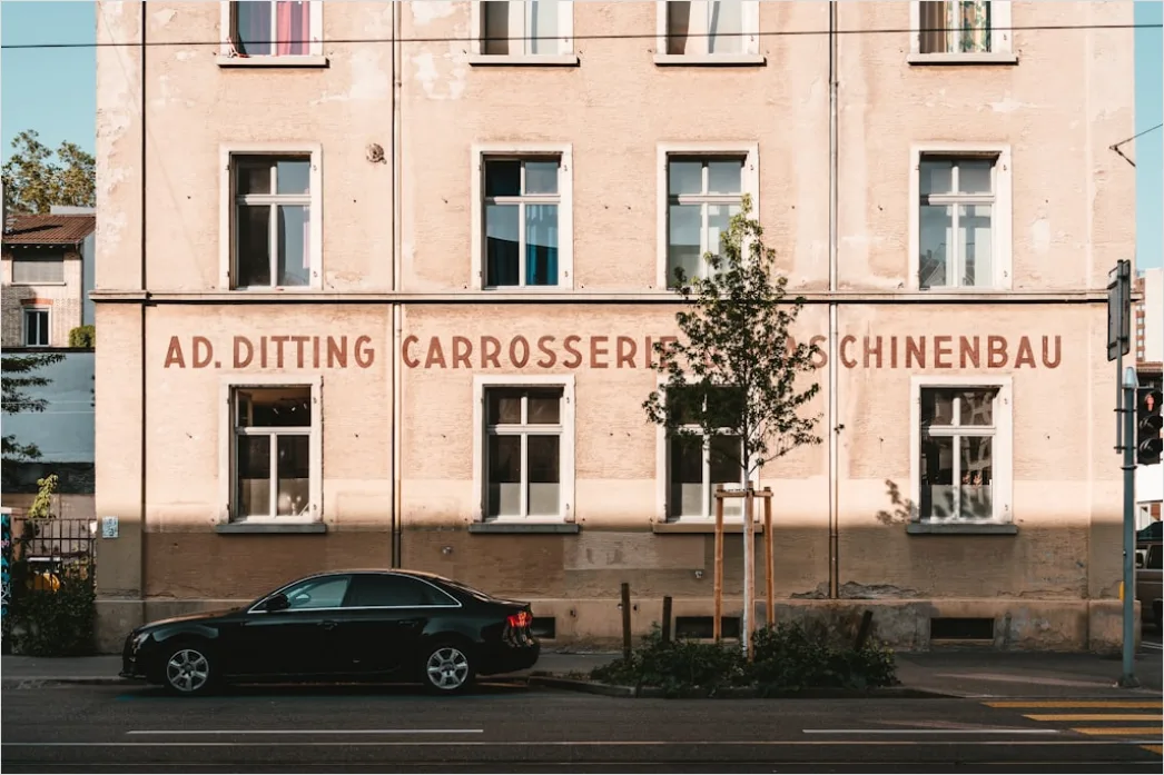 Carsharing Auto In Deutscher Stadt Bild 7f4b