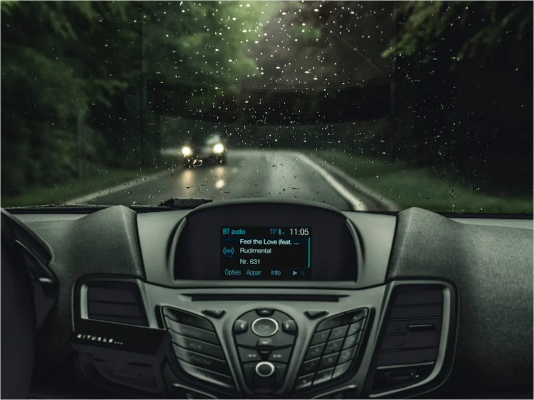 Fahrzeug Navigation Auf Touchscreen Foto 0029