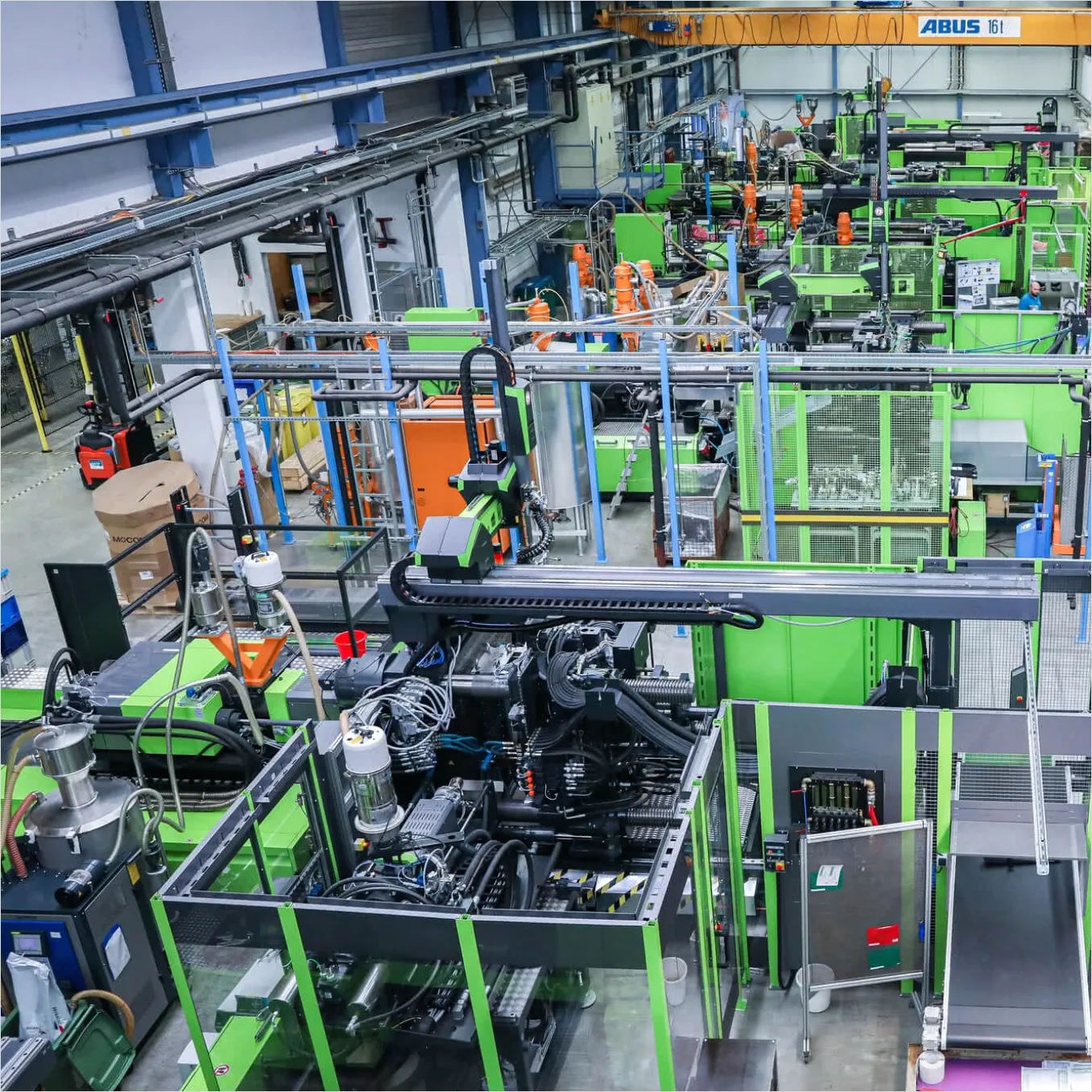 Fertigung Technischer Kunststoffteile Foto