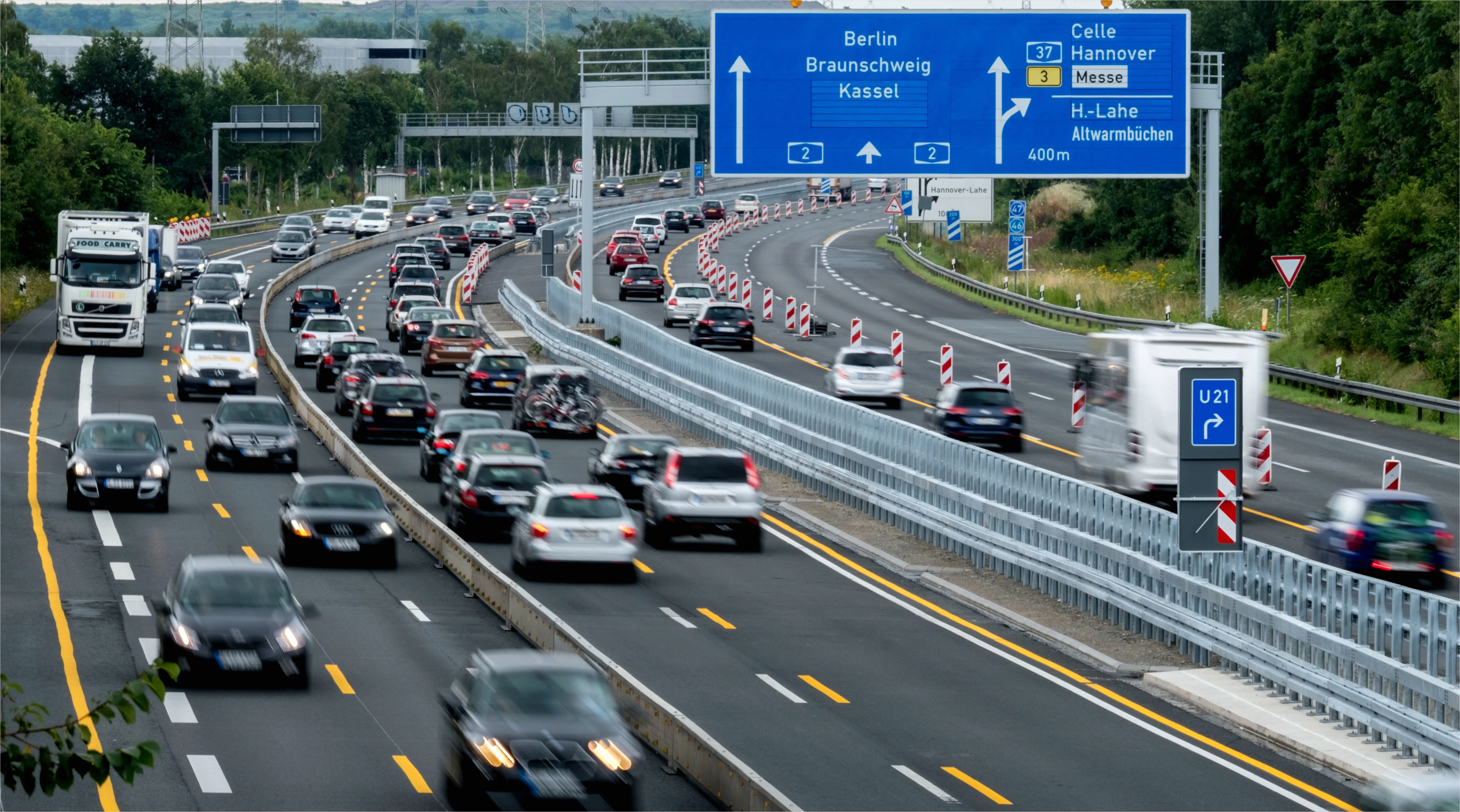 Verkehr Auf Deutscher Autobahn Foto Dcd7