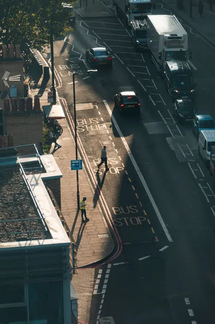 Verkehrskontrolle Auf Strasse Foto D890