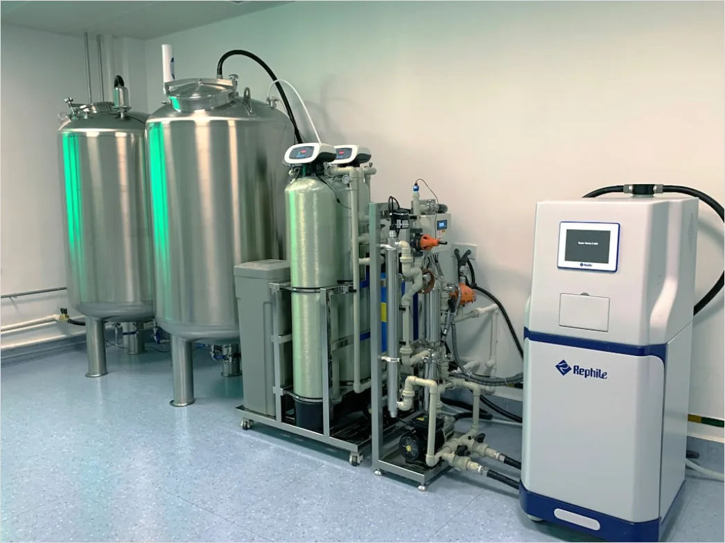 Wasserstoffanlage In Industrieller Umgebung Foto