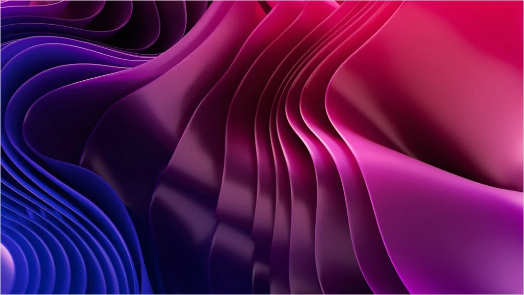 Detail Abstrakte Wellen In Lila Und Rosa Number 15
