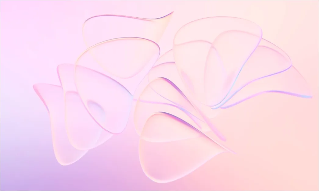 Detail Abstrakte Wellen In Lila Und Rosa Number 3