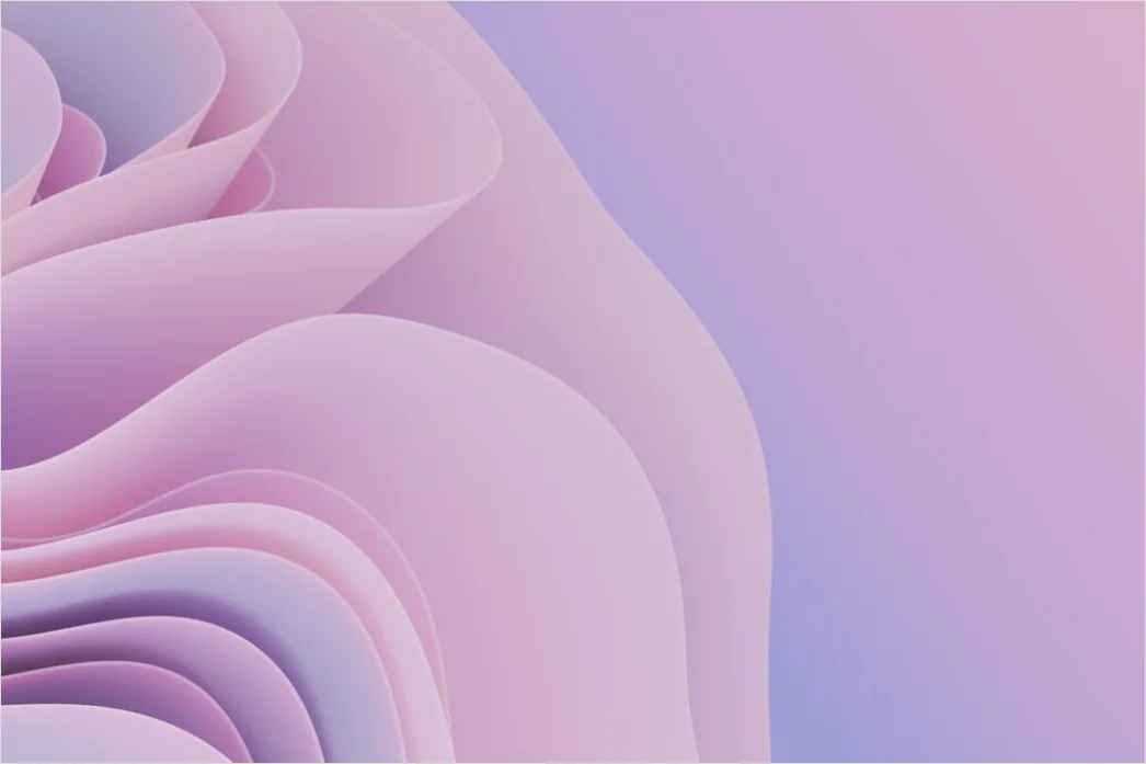 Detail Abstrakte Wellen In Lila Und Rosa Number 4
