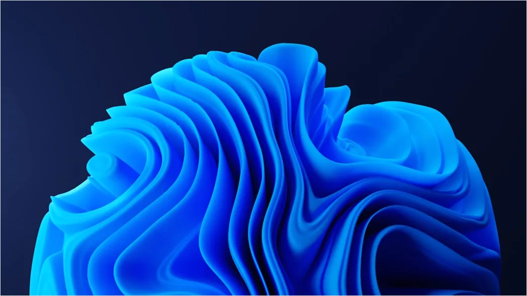 Detail Abstrakter Blauer Hintergrund Mit Weichen Formen Number 4