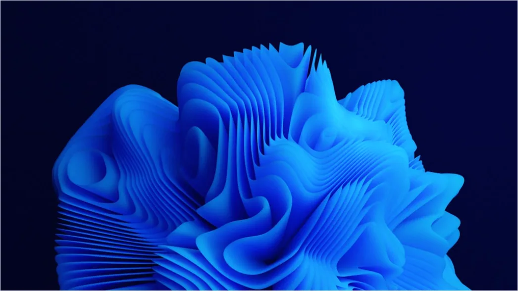 Detail Abstrakter Blauer Hintergrund Mit Weichen Formen Number 8