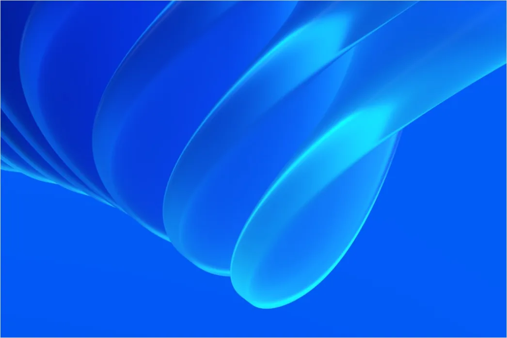 Detail Abstrakter Blauer Hintergrund Mit Weichen Formen Number 3