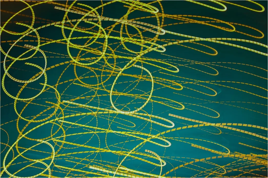 Abstrakter Hintergrund Mit Fliessenden Linien 3c27