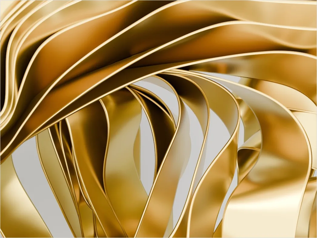 Abstrakter Hintergrund Mit Goldenen Elementen 3667