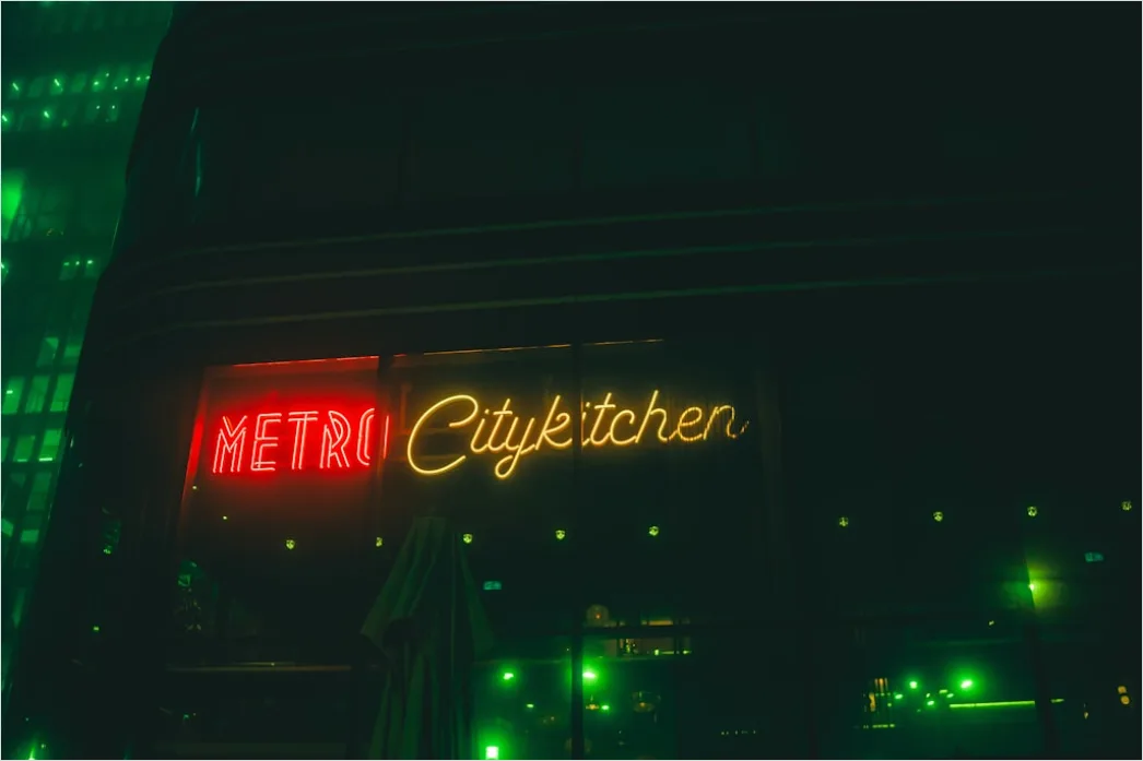 Detail Cyberpunk Hintergrund Mit Bunten Neonlichtern Number 14