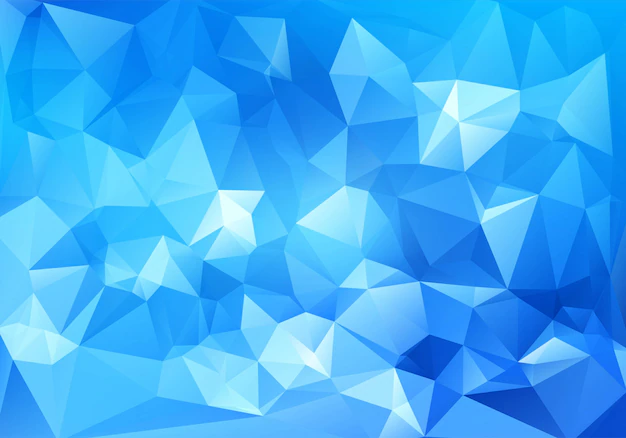 Geometrischer Abstrakter Hintergrund In Blau 7332
