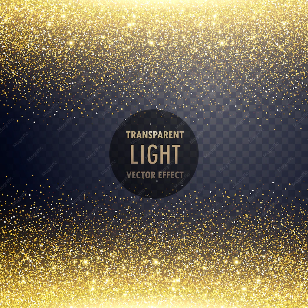 Goldener Glitzer Hintergrund Mit Lichteffekten A257