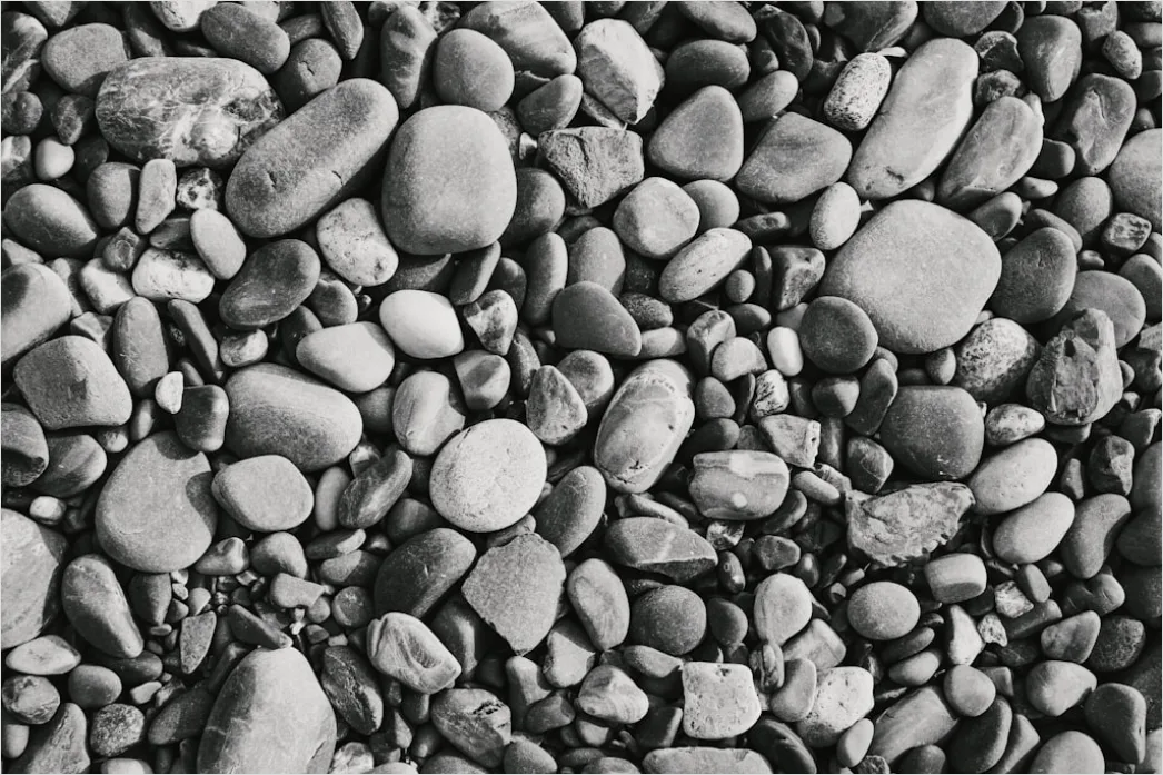 Detail Graue Kieselsteine Von Oben Fotografiert Number 11