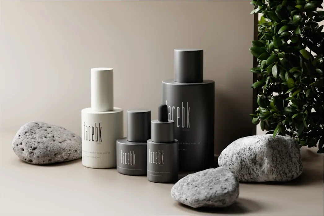 Heller Marmor Fuer Kosmetik Produktfoto 595c