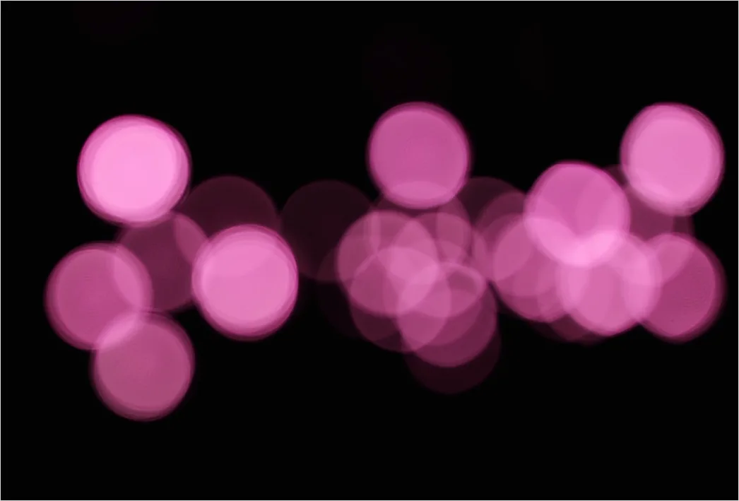 Detail Lila Bokeh Mit Weichen Lichtreflexen Number 9